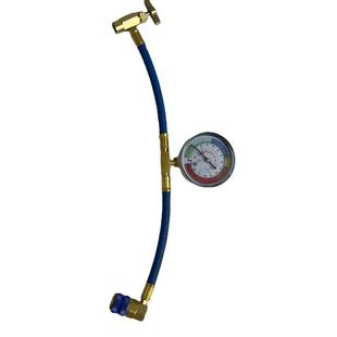 氟媒制冷r134a金属管管diy种表管补充汽车空调冷 加注雪制冷剂加