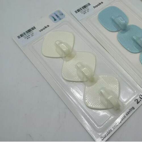 Home Adhesive Hooks Creative Plastic Coat Hooks Nordic Minim