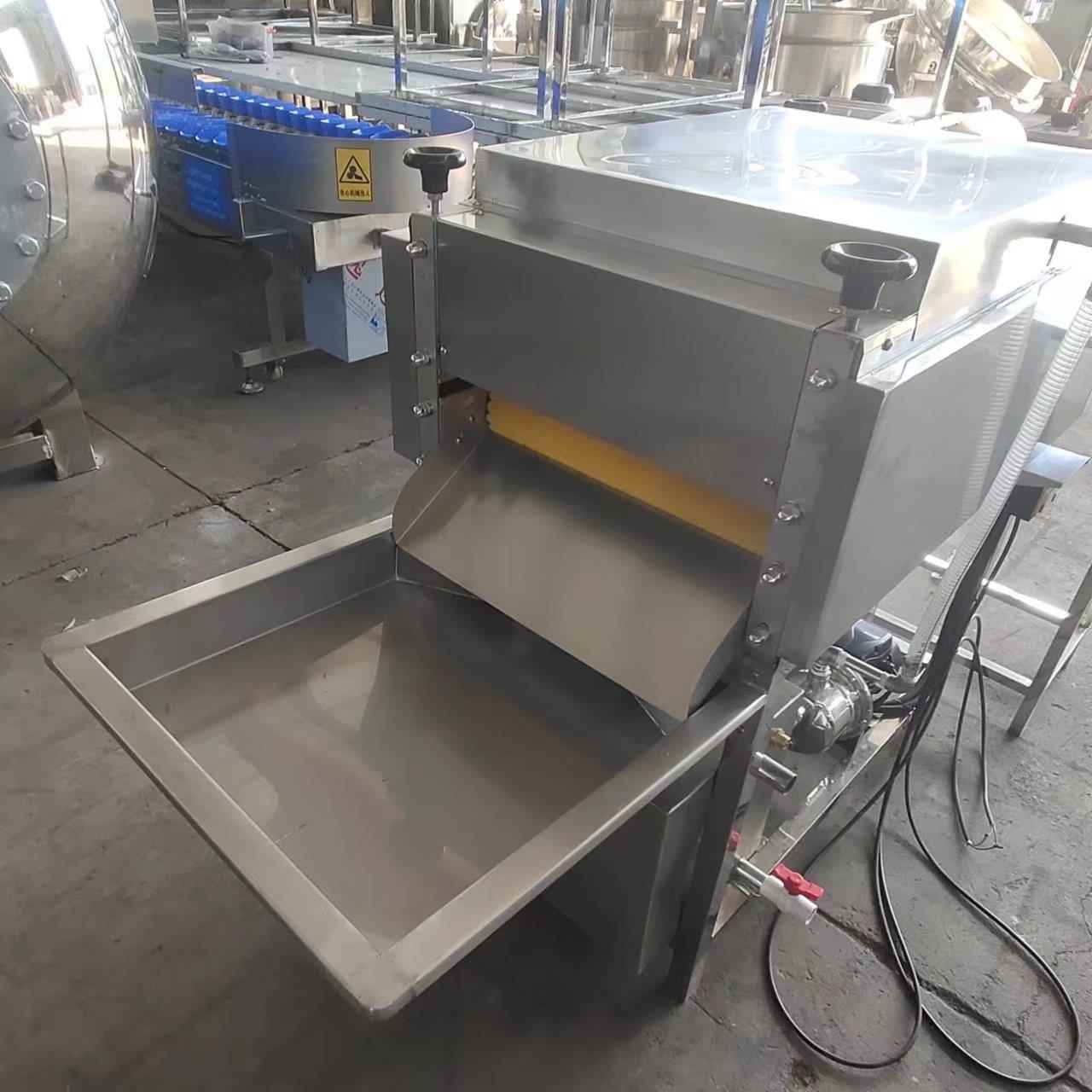 直供粽子加工设备毛辊洗泥粽机MBC变频调叶河南槲叶速粽子叶去设