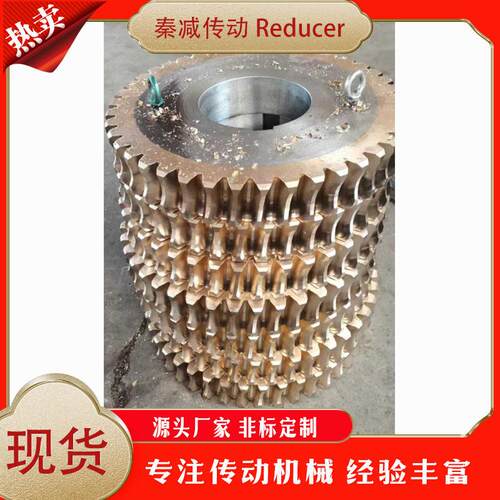非标蜗轮蜗杆加工头多头精度大小模数速机CW280SCW180WH150