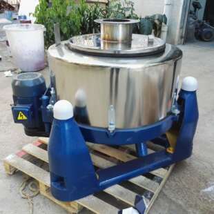 不锈钢工业脱水机 高速甩水脱水机 汽车座垫三足甩干机