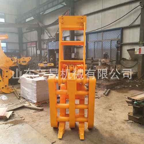 供应中联重科ZE20ELR挖掘机叉式抓钢器，固定式抓石器