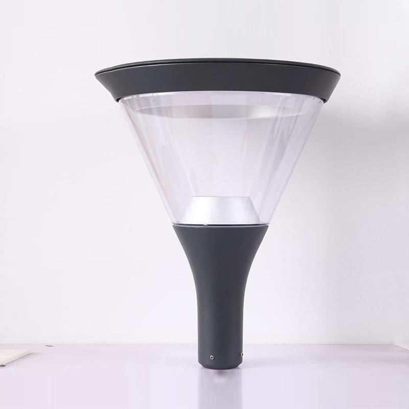 LED庭院灯铝材压铸庭院灯灯头50W100W园林灯具厂家直销