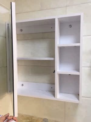 玛璃嘉实木浴室镜柜挂墙卫生间带柜怎么样？（已有万人评价）质量见真章