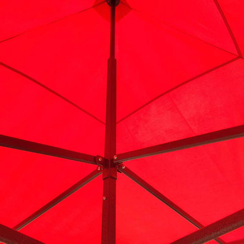 户外广告帐篷可印logo粗管牛津布摆摊四角伸缩折叠伞遮阳防雨帐篷