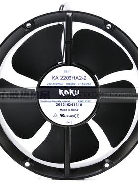 KA2206HA2 KAKU卡固 222*60 220V电柜耐高温防水散热风扇