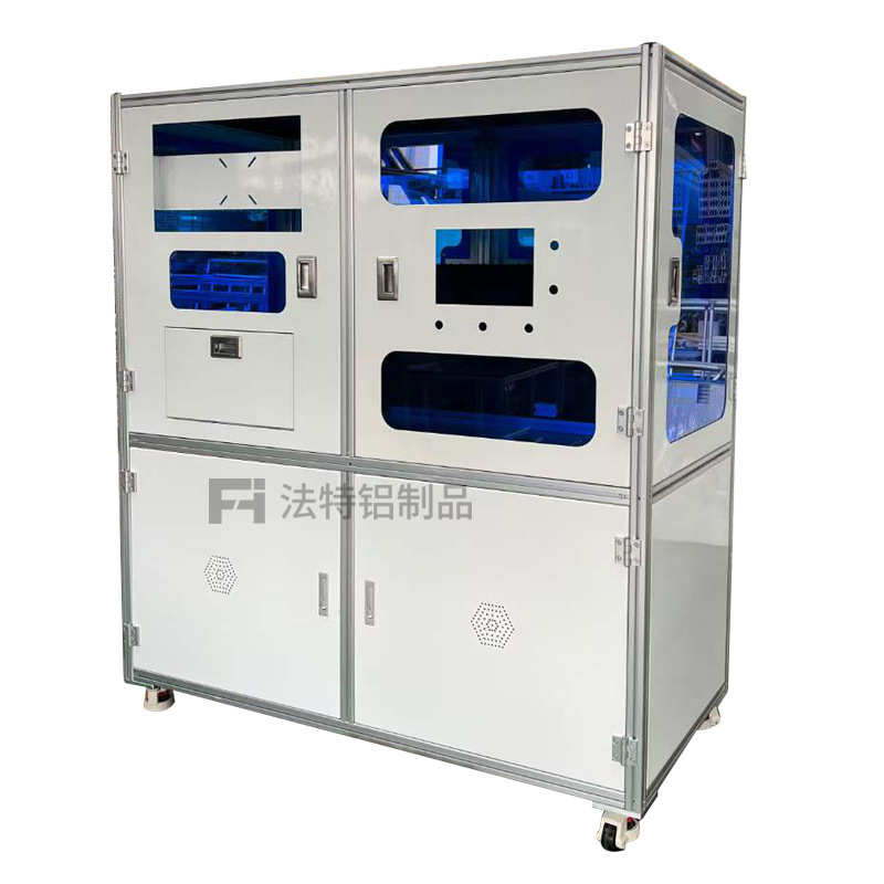 铝合金机架工作台防护罩工厂流水线自动化设备机柜铝型材设备框架