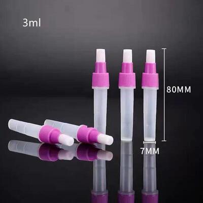 500Pcs 3ml 5ml Disposable Plastic Test Tubes Extraction