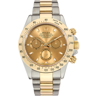 迪通拿[9.8新]劳力士宇宙计型迪通拿间金自动机械手表男116523