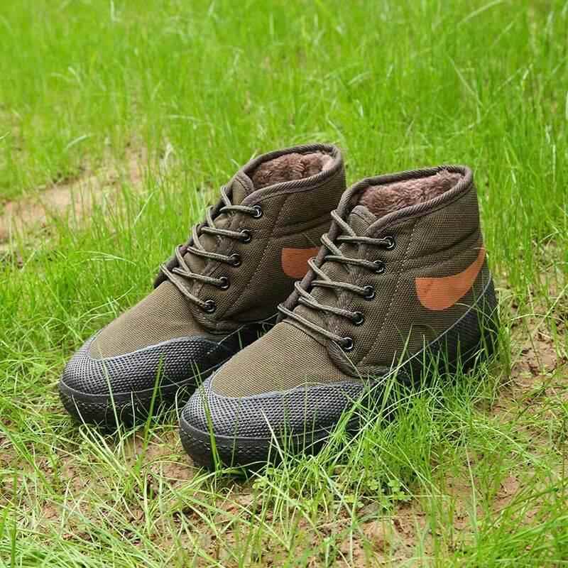 正品春季工地库冰工人干活冷鞋男女棉鞋加绒加厚水胶鞋库防滑保防