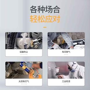 8220V380V大型喷漆高压机气泵空气压 0.25 神虎活打塞式 空压业级V