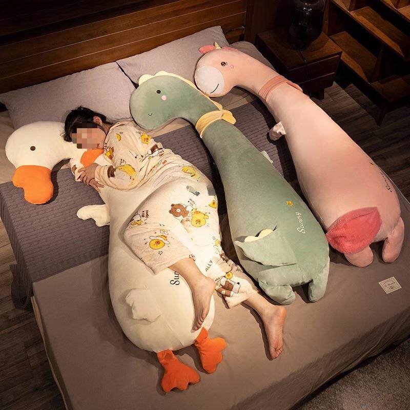 长条抱枕女生睡觉床上夹腿侧睡枕头男生款大靠枕床头靠垫可拆洗