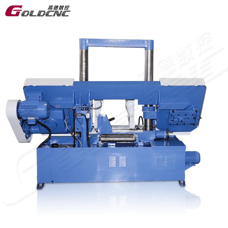 工厂现货GB4240卧式双立柱液压锯床400mm直径热销南美工业锯床