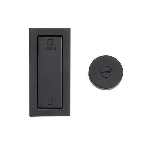 厂家移门锁扣外挂式锁卧室卫生间幽灵木门锁厨房谷仓门内嵌推拉门