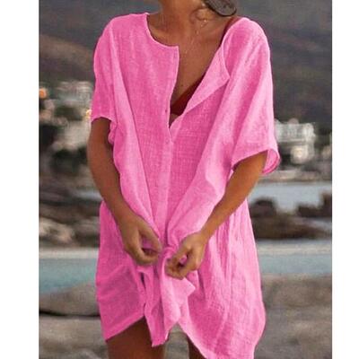 Women's shirts in multiple sizes, medium to long, short