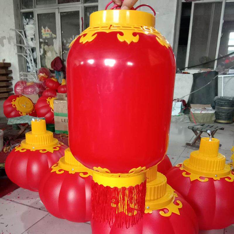 防水户外古典中式仿古灯笼古镇景区亮化饭店酒店餐厅冬瓜灯笼装饰