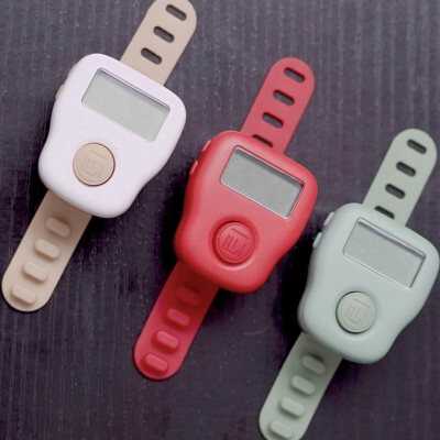 小型计数器电子数显可充电记数人流客流器数数器夜光手按记数