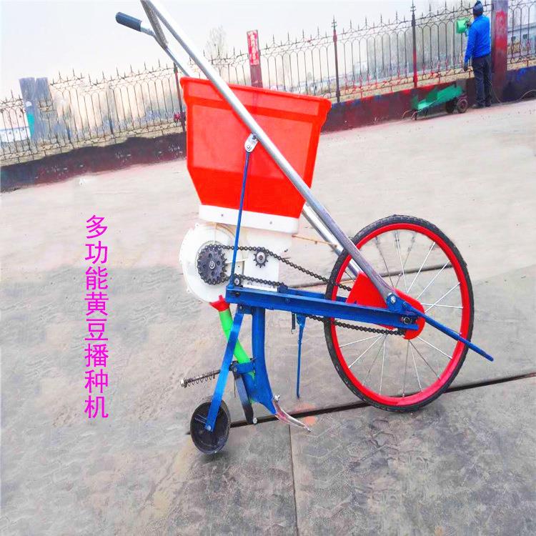 单玉米36行豆施肥播种机种玉米播机小型人力玉大米点机