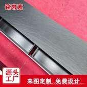 哑光纯黑客JRT厅凹凸理岩板电柜视机肌感海棠角地台带抽柜屉地客