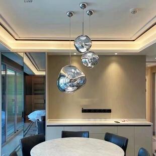 北欧熔岩吊182服灯装 楼梯间岩餐厅走廊熔灯创创意设 店吧台意个性