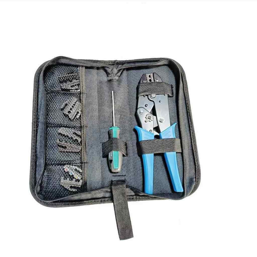 HS-30J/40J压线钳套装多钳口棘轮式端子压线钳多功能模具工具包