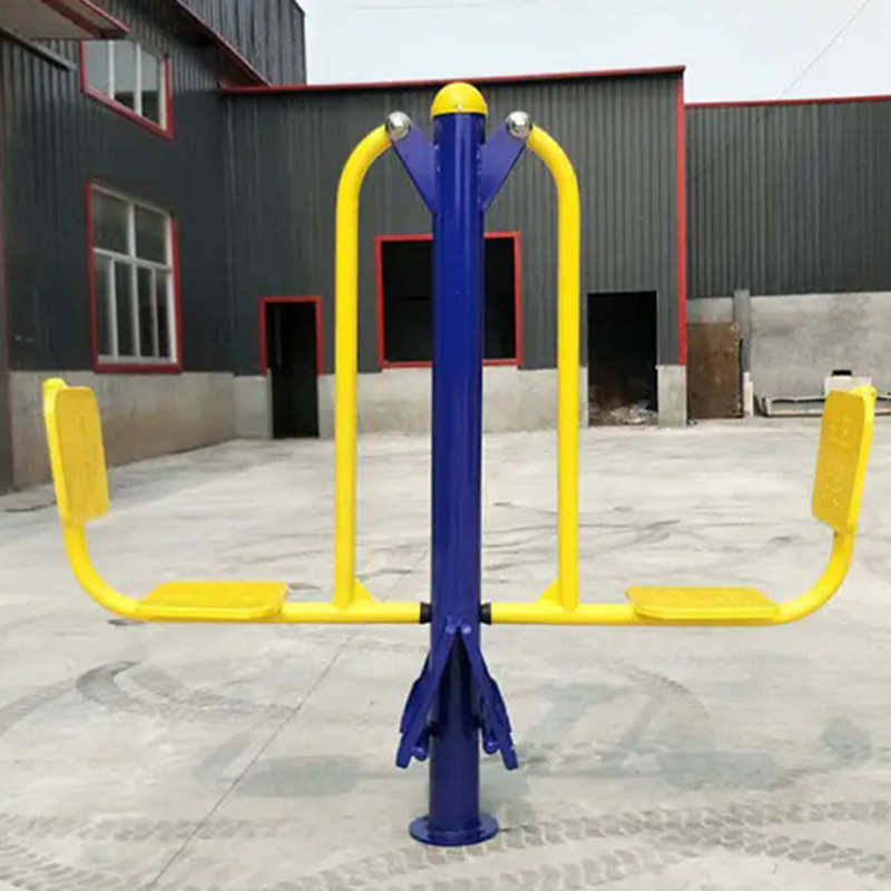 室外体育器材公园小区路径双人坐凳老年人广场体育运动用品