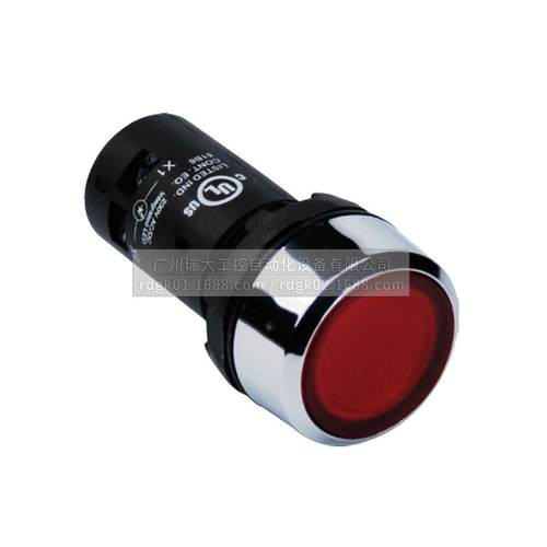 AB0B紧凑型绿色CP4自锁头按钮带灯CP无品牌/4-31G-10;凸1011622