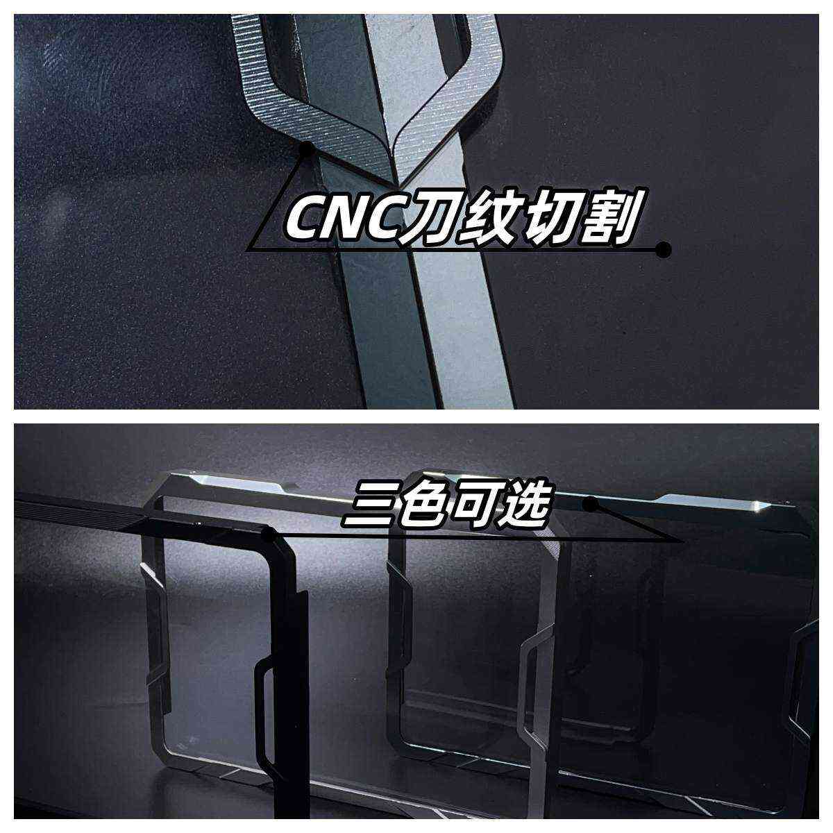 适用于九号猎户座DZ110P E300p改装POX仪表盘保护罩铝合金装饰壳