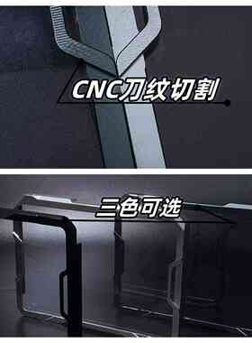 适用于九号猎户座DZ110P E300p改装POX仪表盘保护罩铝合金装饰壳