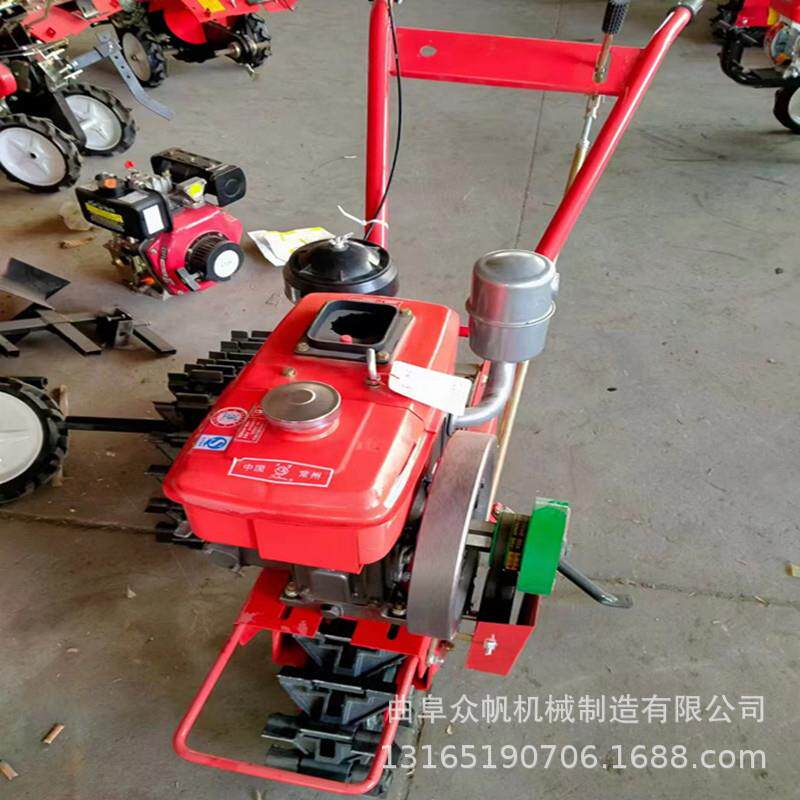 链轨微耕机家用小型耕地地机IFG施山翻地多功能开犁沟肥播种地