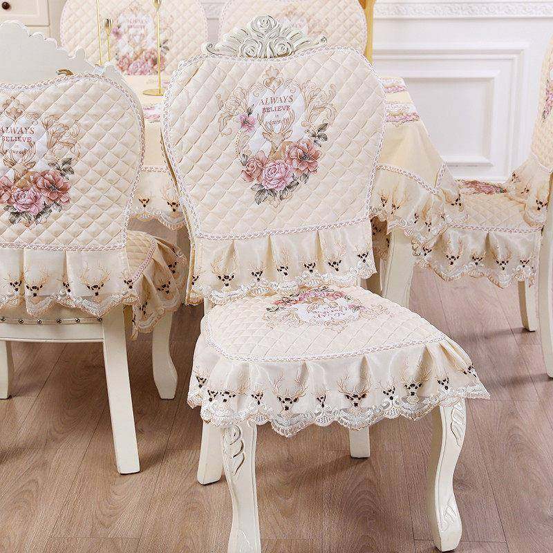 欧式椅子套罩餐桌布加厚四季通用凳子棉麻坐垫家用靠背罩椅套椅垫,居家布艺,桌布,淘宝优惠券,粉丝福利购,淘宝优惠卷
