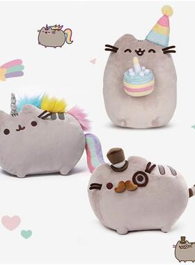 Sushi Chopsticks Cat Plush Toys Kawaii Donuts Snackables Piz