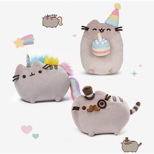 Plush Piz Sushi Cat Donuts Snackables Kawaii Chopsticks Toys