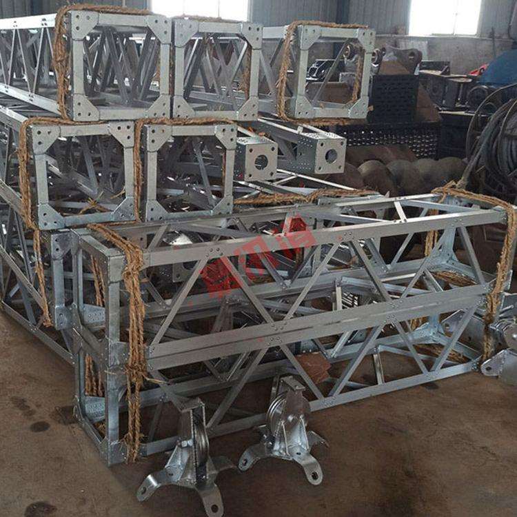 吊装立塔300-800mm锰钢框式抱杆网格式立杆机铝合金格构式抱杆