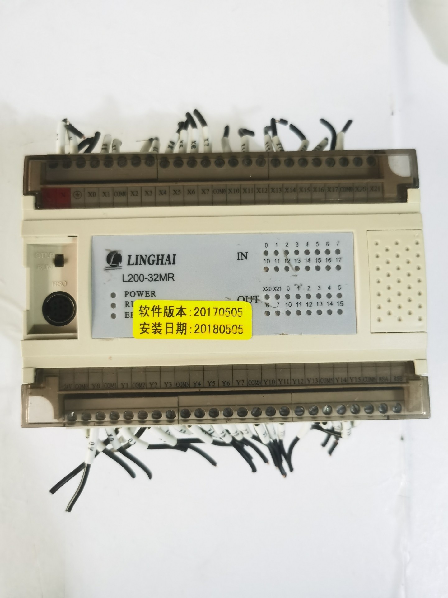 LINGHAI可编程控制器，PLC，二手拆机，L200-32