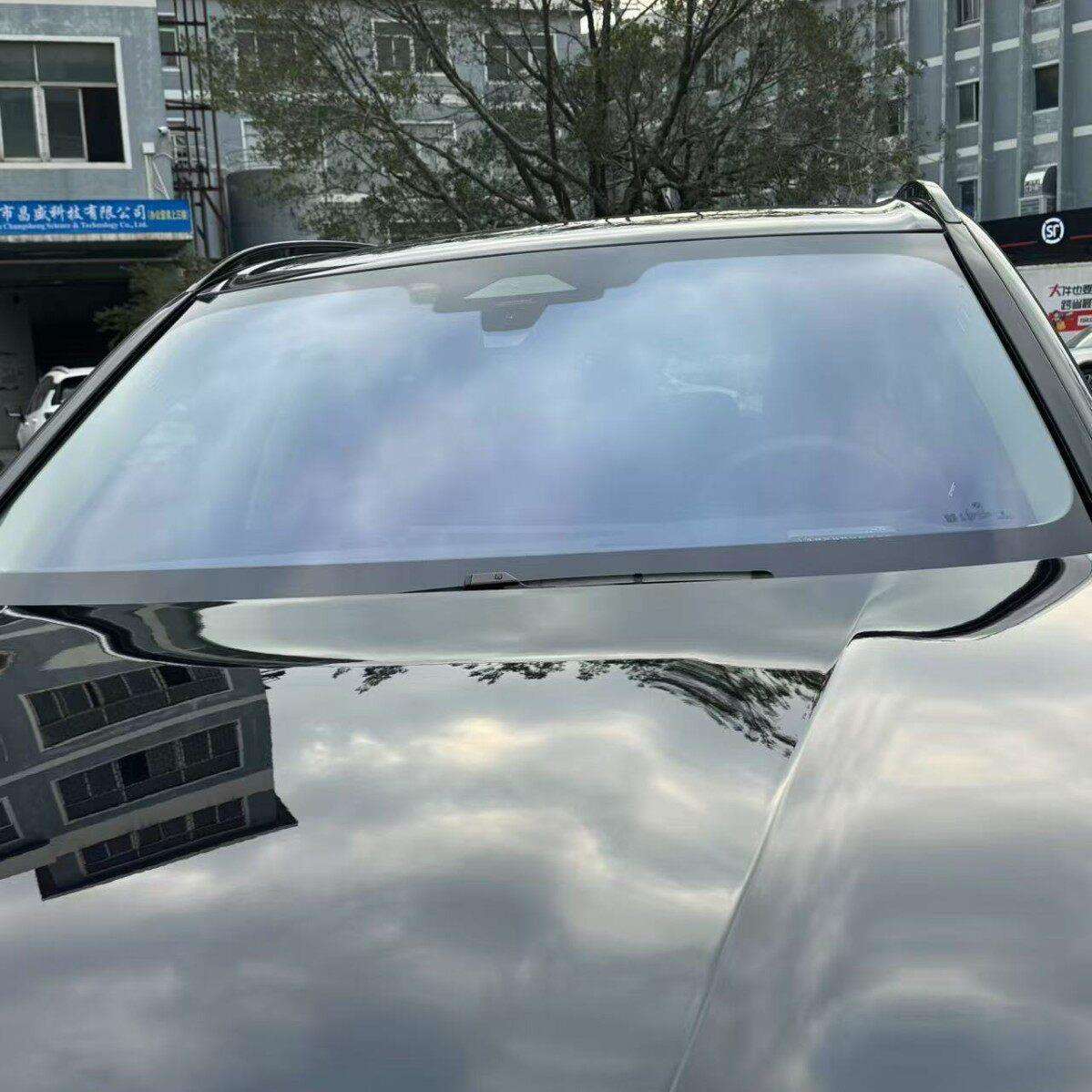 KPU疏水汽车玻璃盾甲前挡风紫色保护膜防爆膜防砂石碰撞清遁甲