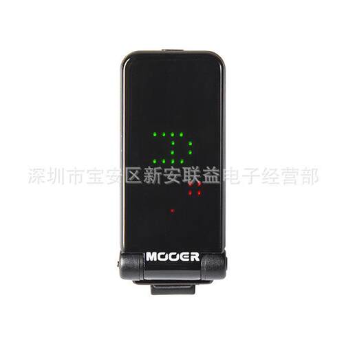 MOOER魔耳CT-01高亮度全面屏吉他夹式调音器调节灵敏迅速重力感应