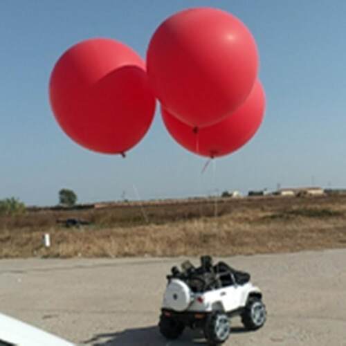 爆款升空72寸大气球乳胶加厚材料专业人员表演人钻气球魔术球