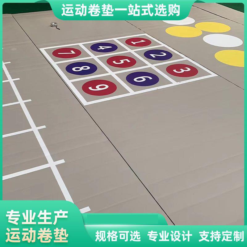 供应早教儿童训练爬行地垫舞蹈防摔跤自由体操跳绳垫子防滑