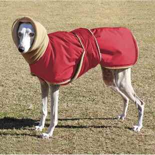 宠物狗狗秋冬保暖衣大型灵缇御寒衣细犬惠比特杜宾高猎犬双层棉服