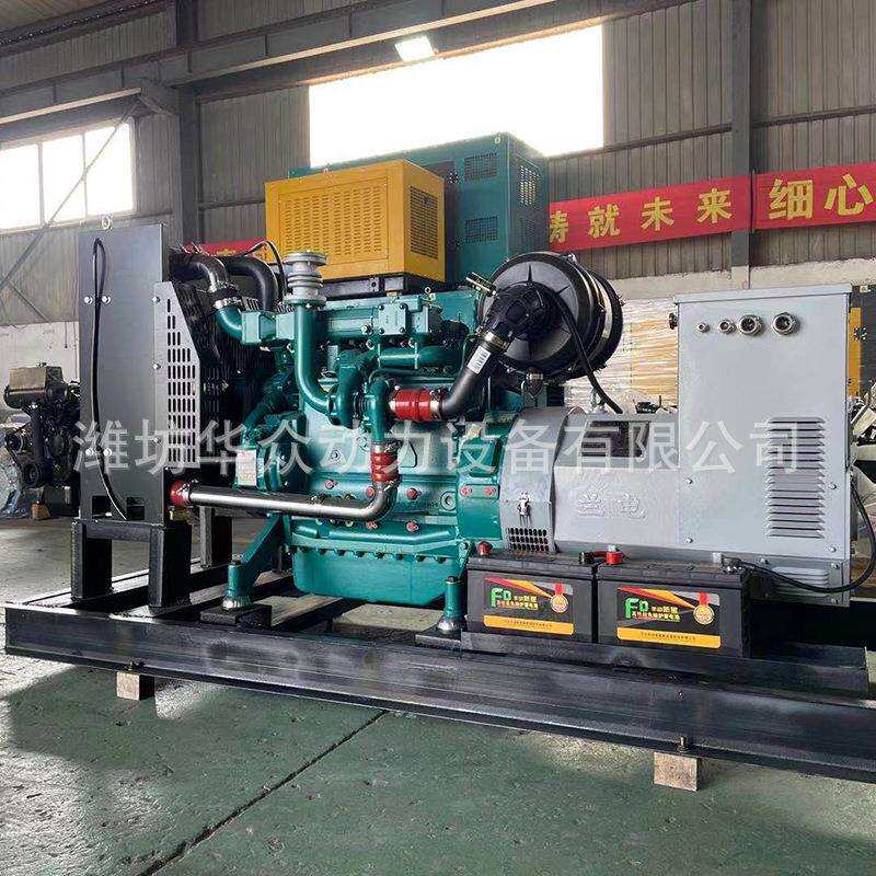 潍柴道依茨WP4D100E200柴油机75千瓦兰电75KW船用无刷发电机组