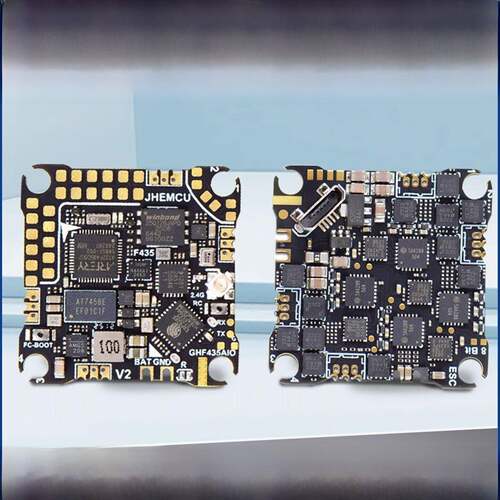 Jhemcu金航F435Aio V2飞行控制20A Esc Fpv飞行器F4 2-4S内置Elrs