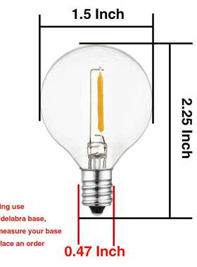 东莞厂家G40-1S灯串LED装饰灯串美规25F25灯E12氛围节能可调光