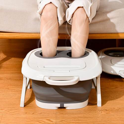 可折叠泡脚桶家用可携式带盖子保温养生桶塑料足浴盆过小腿洗脚神