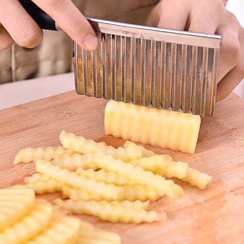 Wolf Tooth Potato Wavy Slicer, Kitchen Home Use Cutting Tool