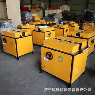 1片16轮多功能除锈机KDX钢HS 100型方管除锈机角钢2丝刷除锈机