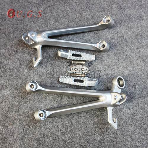 铃木GSXR1000 大R K5/K6适用前后脚踏总成 前后脚踏支架 三角支架