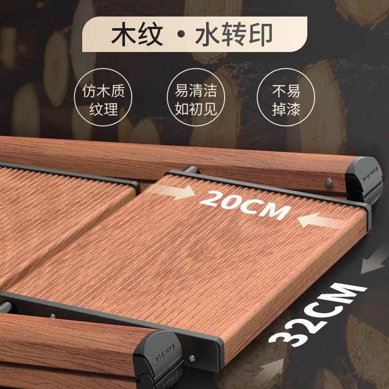 梯梯子三家用多能折叠人字梯四步功梯子木纹花架梯SEW凳加厚子铝