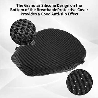 2024年新款motorcycle gel pad 凝胶冰垫摩托车坐垫软糯Q弹