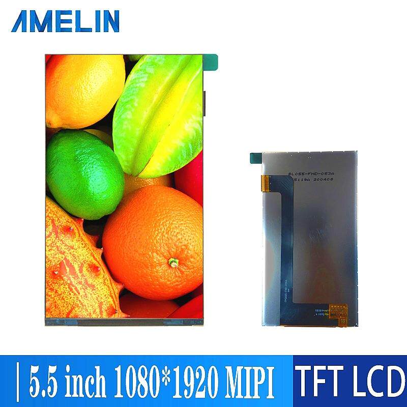 5.5寸TFT IPS型液晶显示屏 1080x1920 亮度800 MIPI可带LCD触摸屏